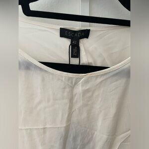 Escada Silk Blouse w/Buttons NWT